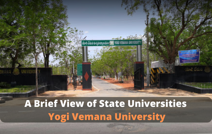 A Brief View of State Universities Yogi Vemana University